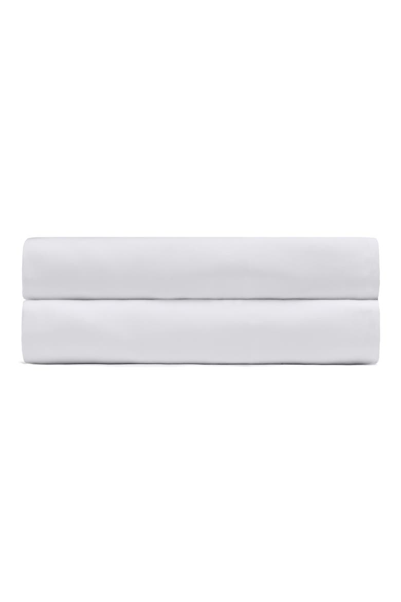 Sateen Fitted Sheet, Main, color, WHITE