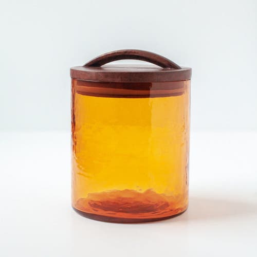 Creative Women Canister In Orange