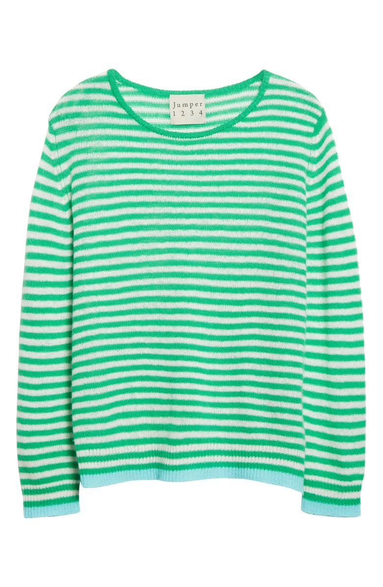 JUMPER 1234 Stripe Cashmere Sweater, Alternate, color, 