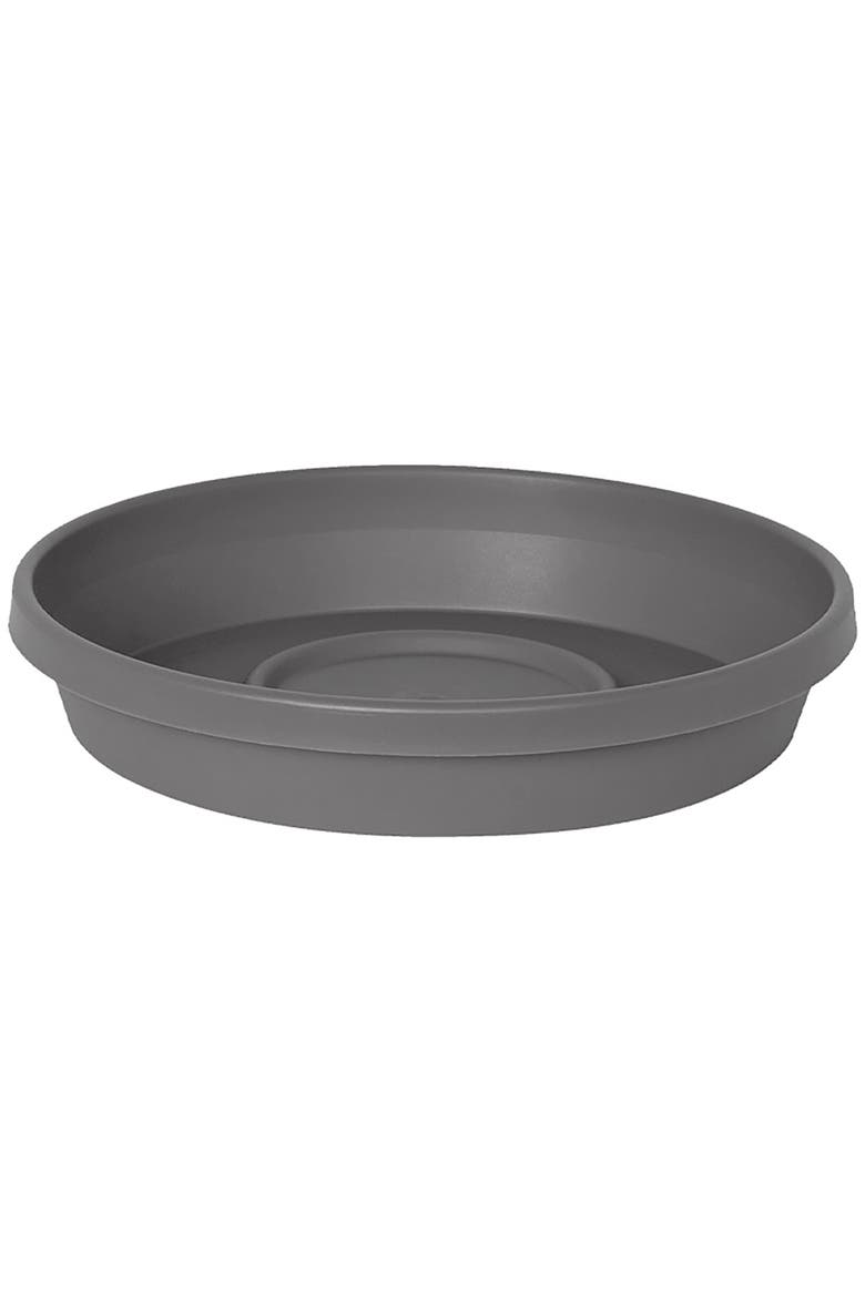Terra 17 Inch Resin Saucer, Main, color, Gray