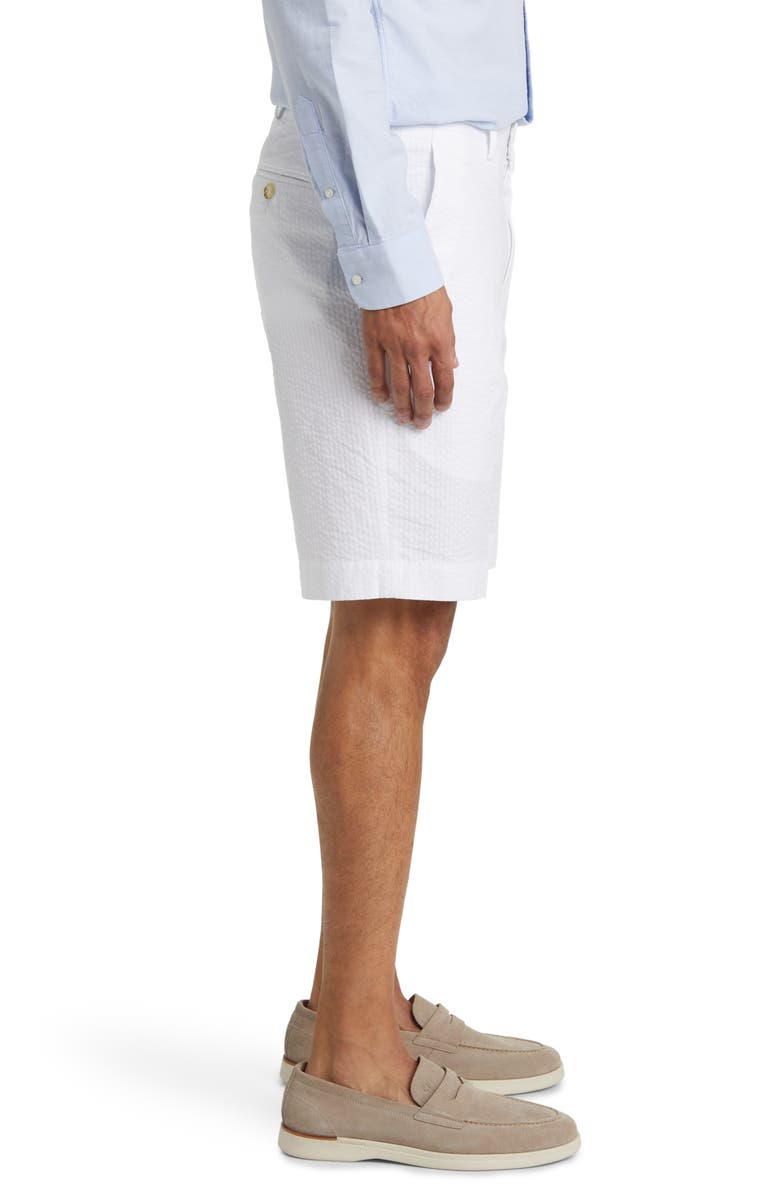 Berle Seersucker Shorts, Alternate, color, White
