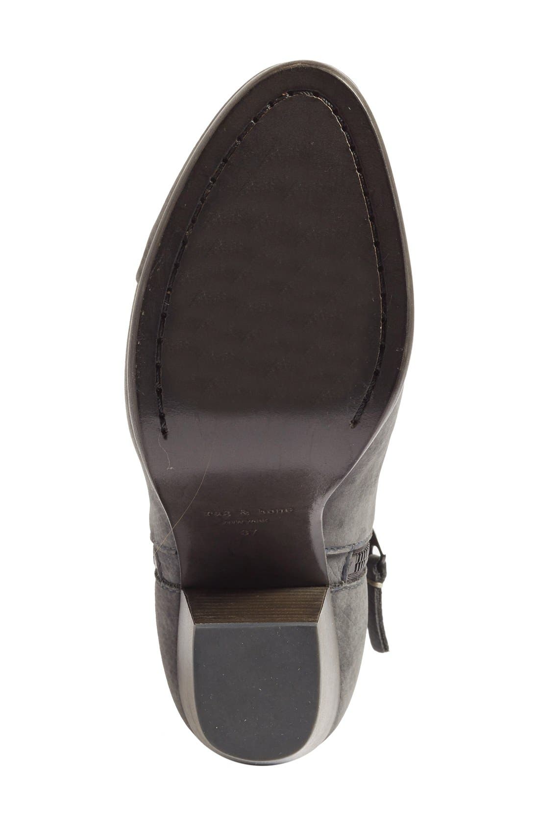 Margot Bootie, Alternate, color, CHARCOAL NUBUCK