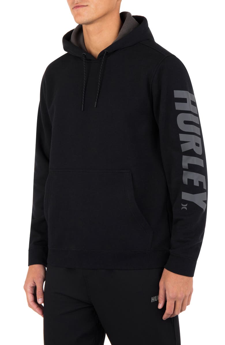 Hurley Acadia Heat Logo Hoodie, Alternate, color, 