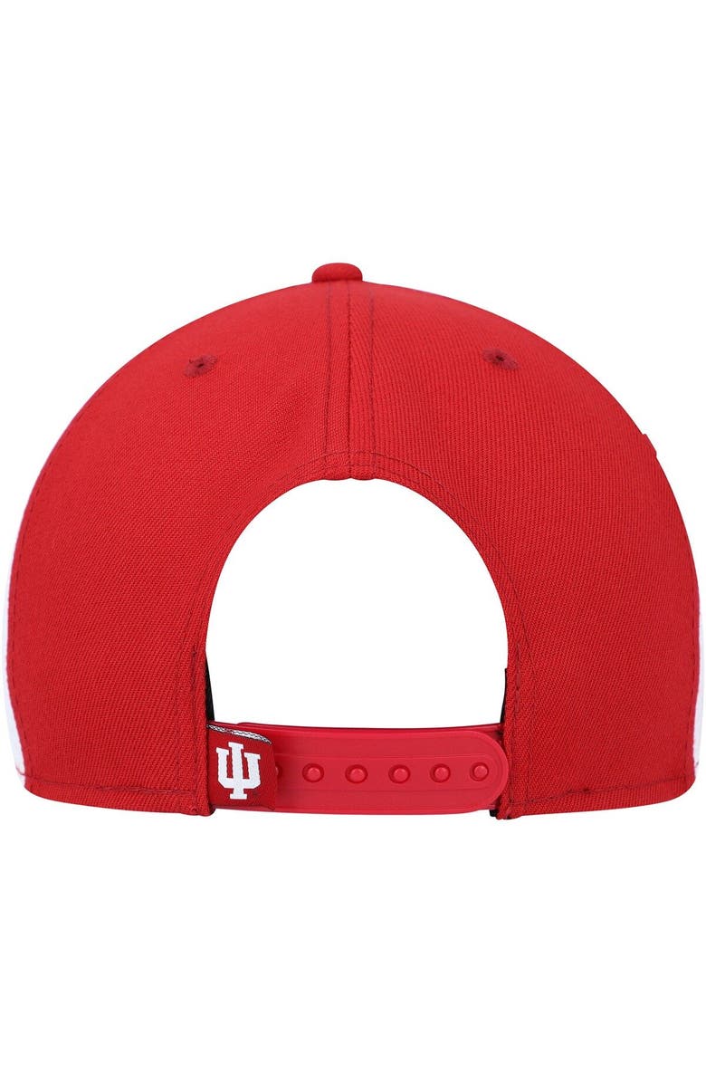 New Era Men's New Era Crimson Indiana Hoosiers Outright 9FIFTY Snapback Hat, Alternate, color,