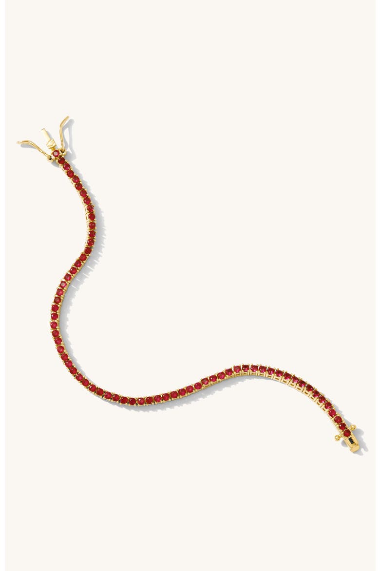 Ruby Everyday Tennis Bracelet, Main, color, Ruby
