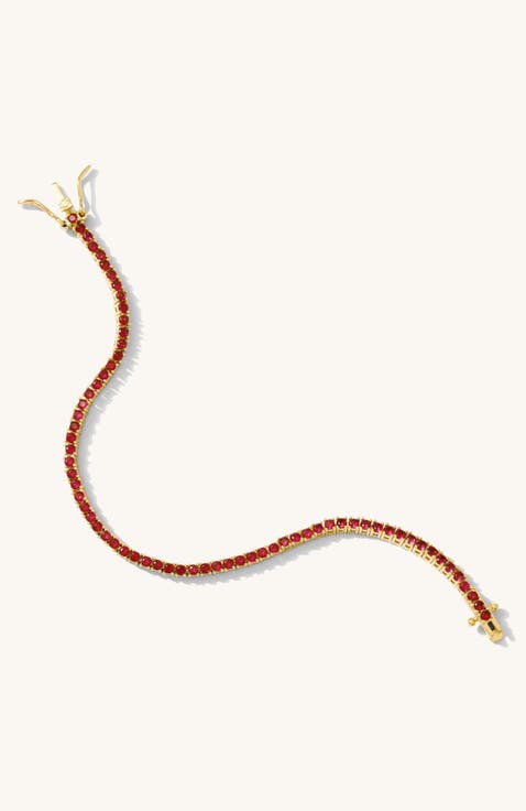 Ruby Everyday Tennis Bracelet