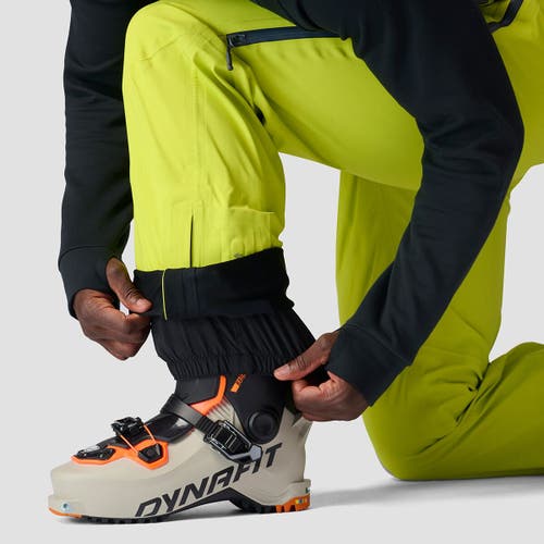 Backcountry Gore-tex Windstopper Hybrid Touring Bib Pant In Green
