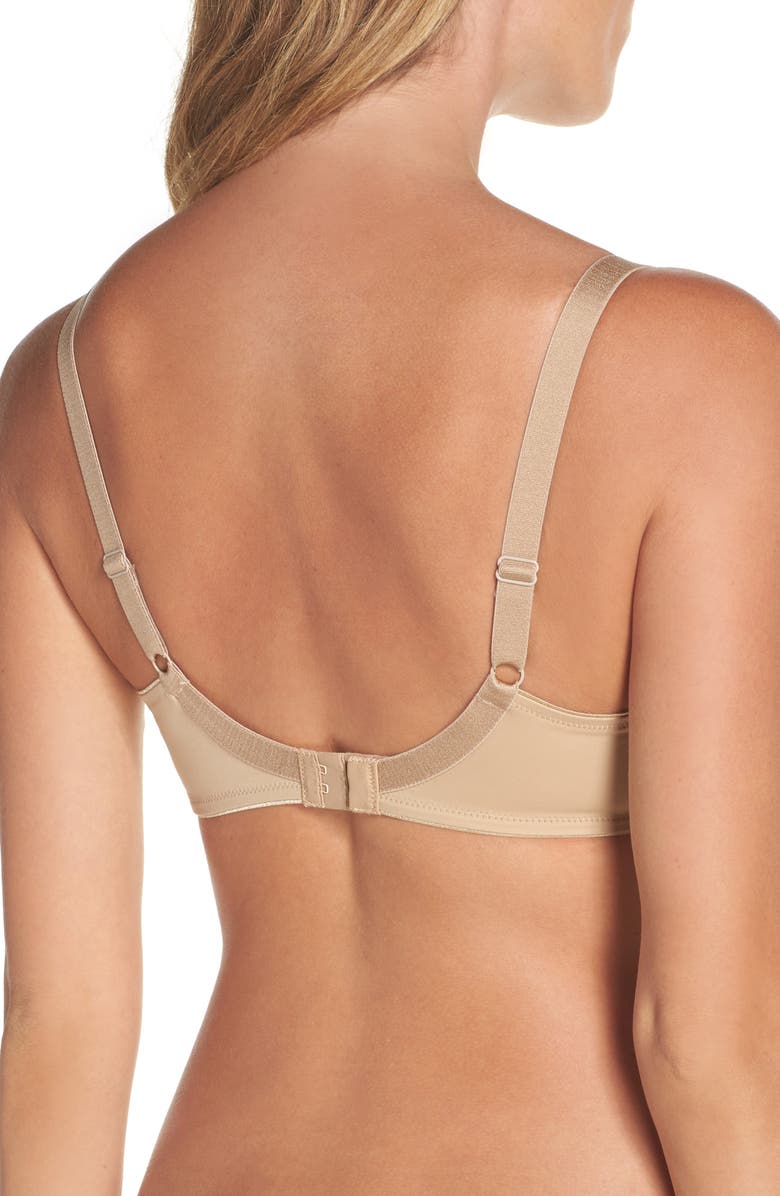 Fantasie Seamless Underwire Balconette Bra, Alternate, color, Nude