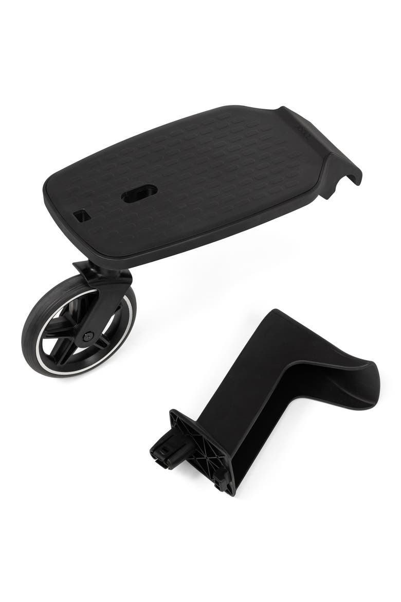 Hub2 Footboard with Seat, Alternate, color, BLACK