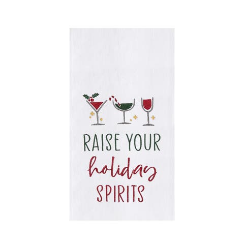 Raise Holiday Spirits Towel