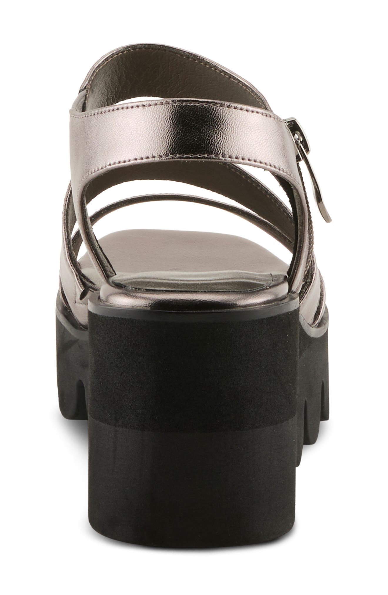 AZURA BY SPRING STEP Corrigate Platform Wedge Sandal, Alternate, color, 