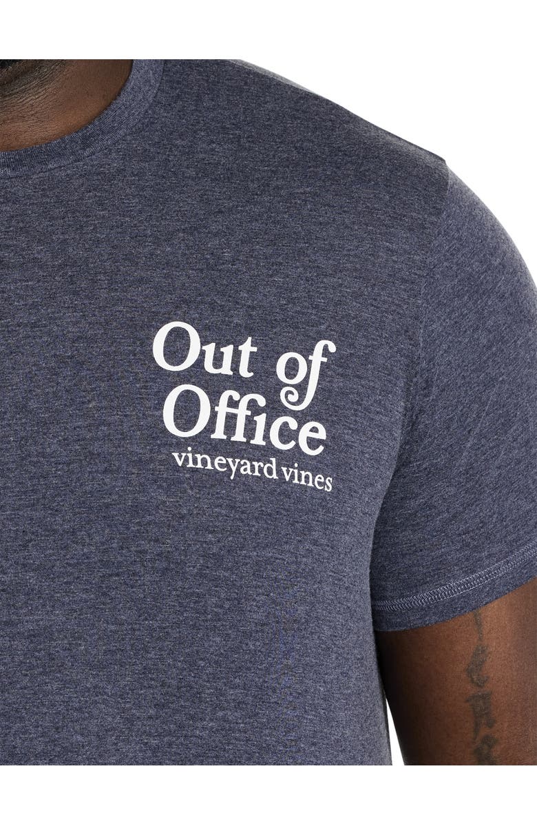 vineyard vines Big & Tall Out Of Office Dunes Graphic Tee, Alternate, color, Nautical Navy