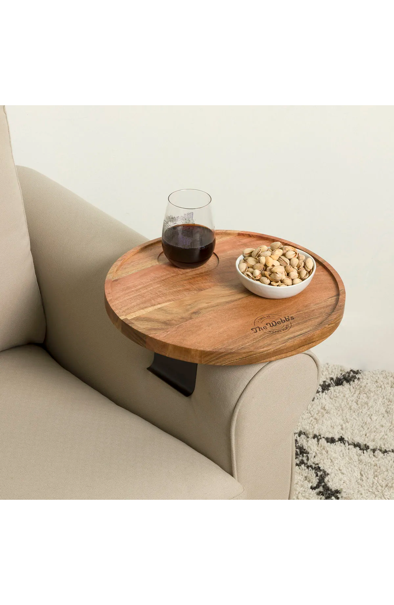 Uncommon Goods Couch Table, Alternate, color, Wood Brown (Round)