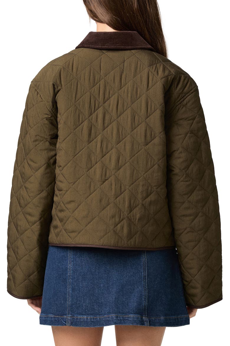 Caleb Quilted Utility Jacket, Alternate, color, FERN