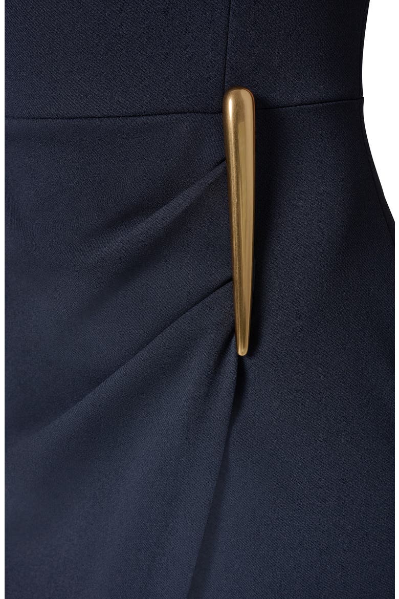 Wrap Front Sleeveless Sheath Dress, Alternate, color, NIGHTFALL
