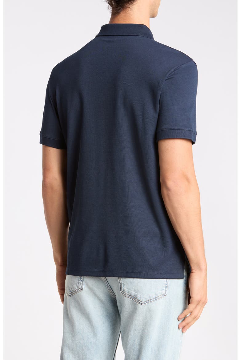 Classic Fit Embroidered Polo, Alternate, color, DARK SAPPHIRE