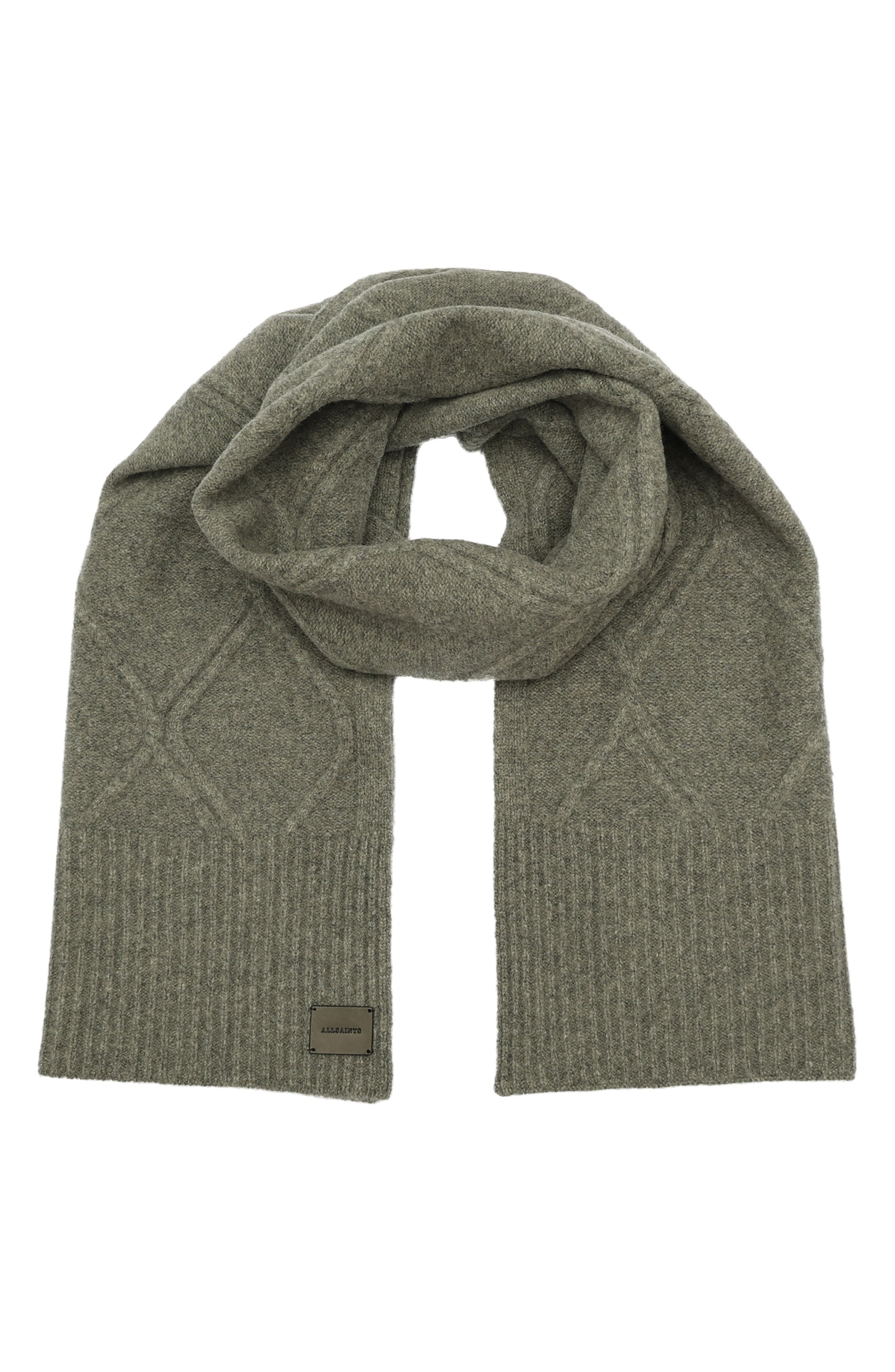 AllSaints Brushed Wool Scarf