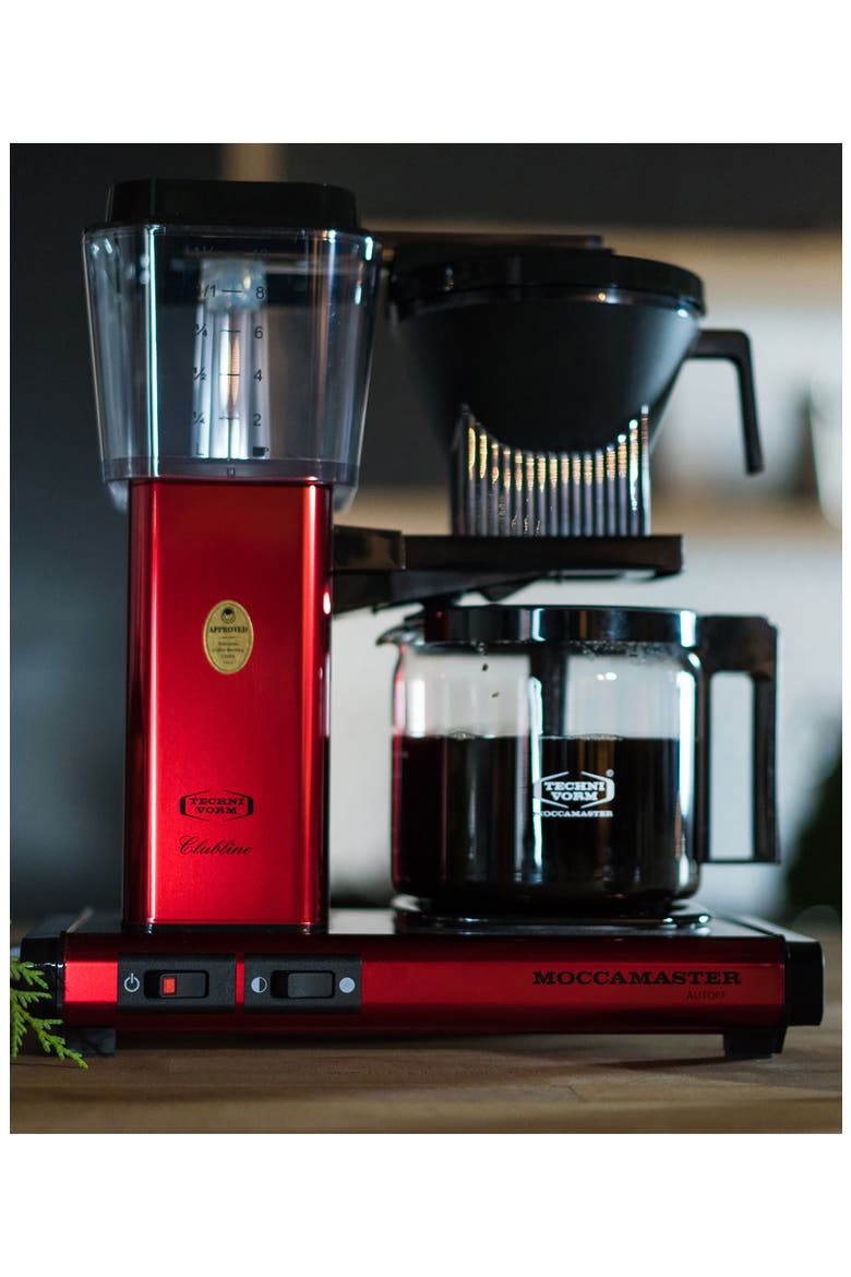 KBG Coffee Brewer, Alternate, color, RED METALLIC