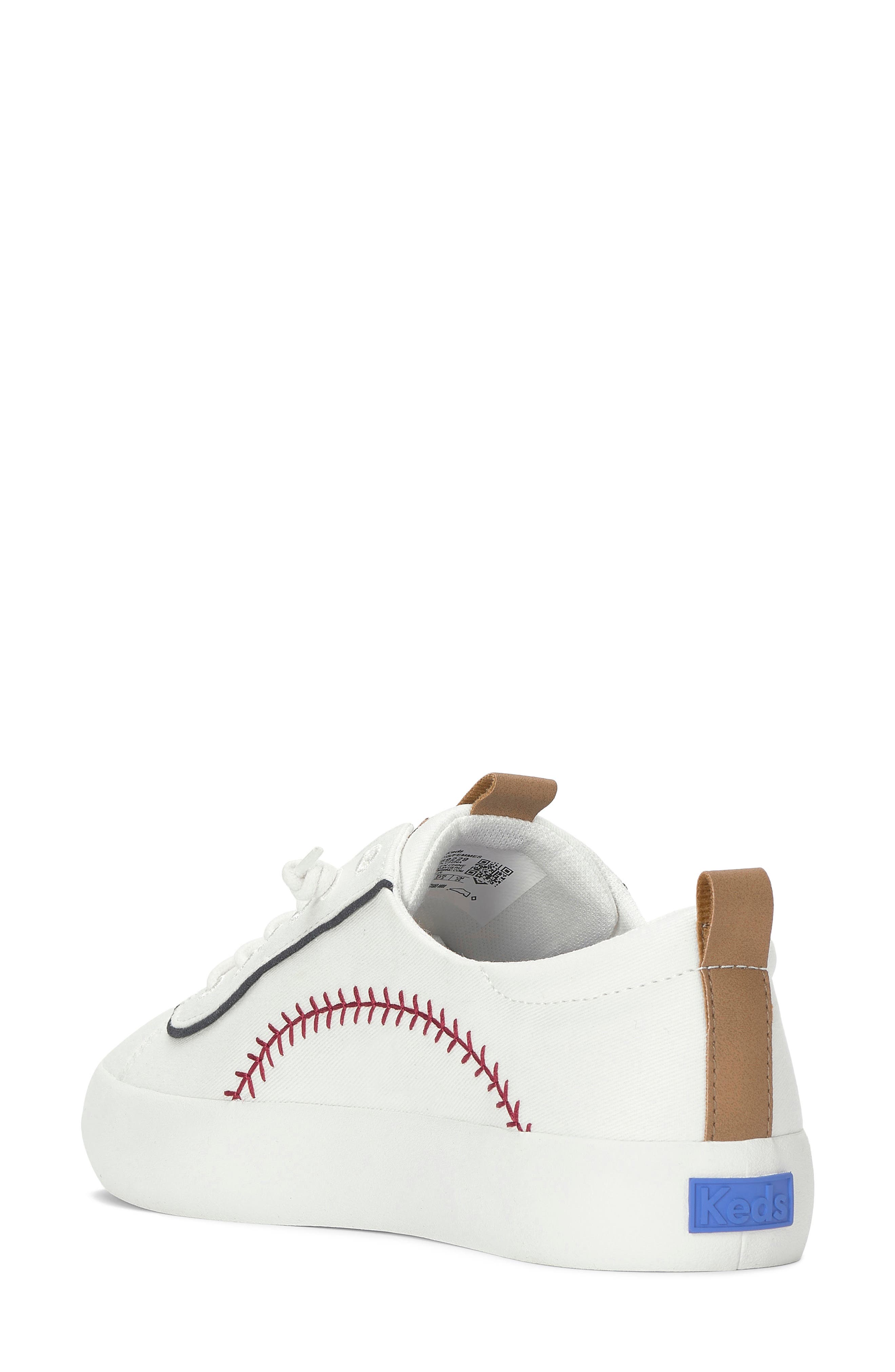 Keds<sup>®</sup> Kickback Slip-On Sneaker, Alternate, color, Snow White