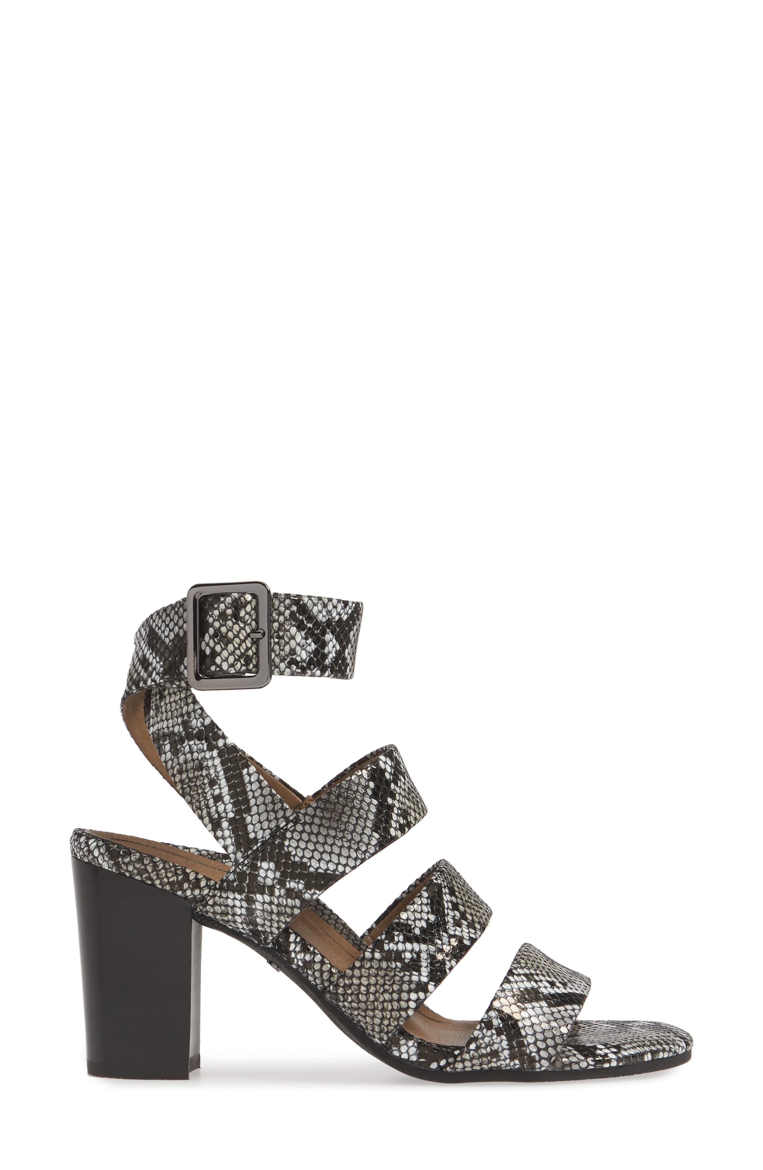 Vionic Blaire Block Heel Sandal, Alternate, color, NATURAL SNAKE PRINT SUEDE