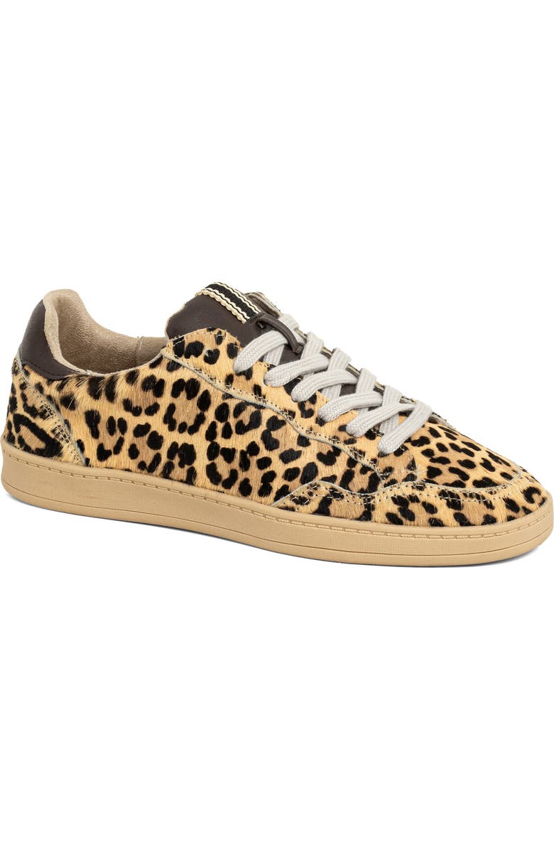 SHUSHOP Roma Genuine Calf Hair Sneaker, Main, color, Leopard Hair