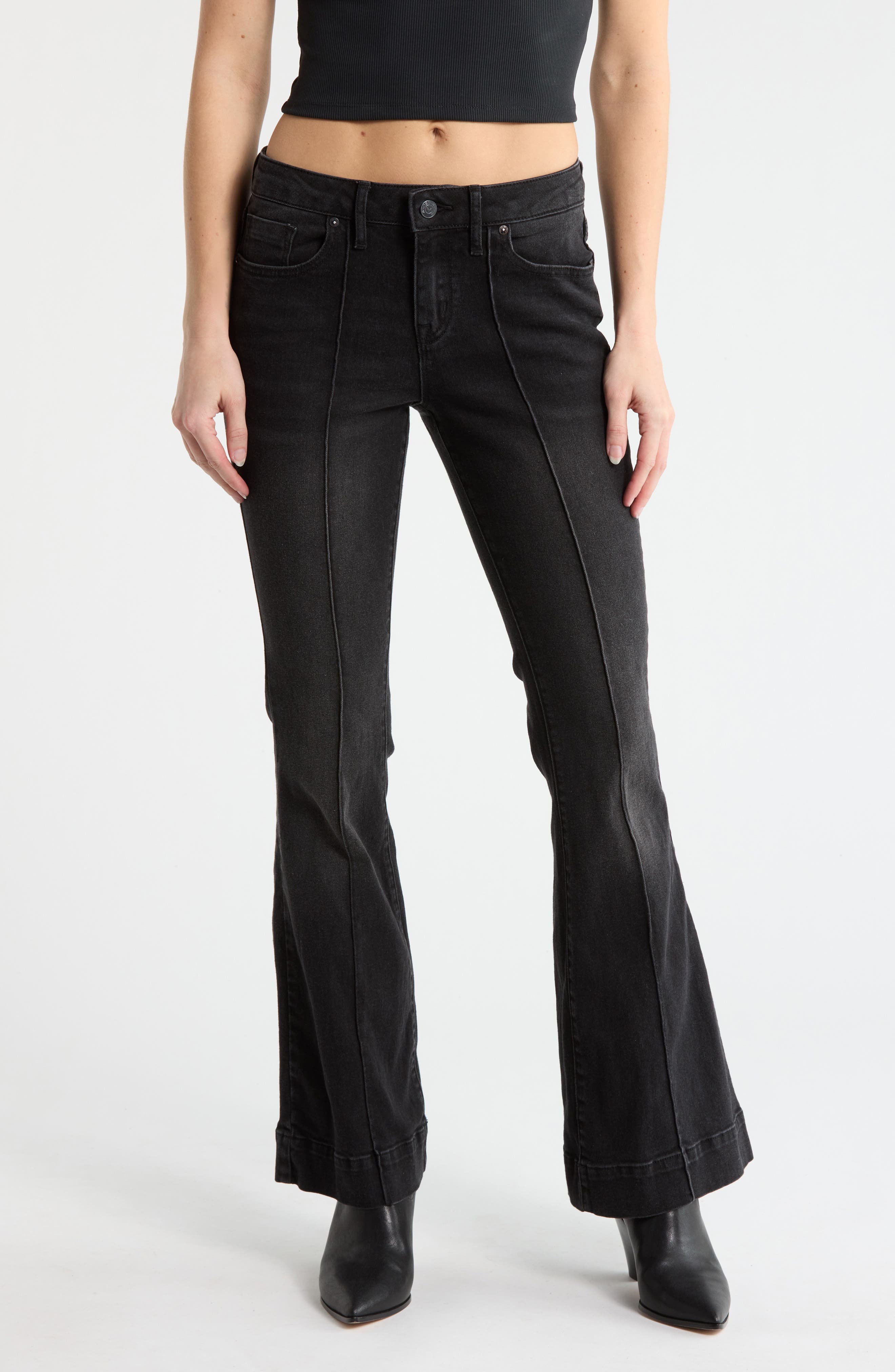 Vigoss Pintuck Bootcut Jeans