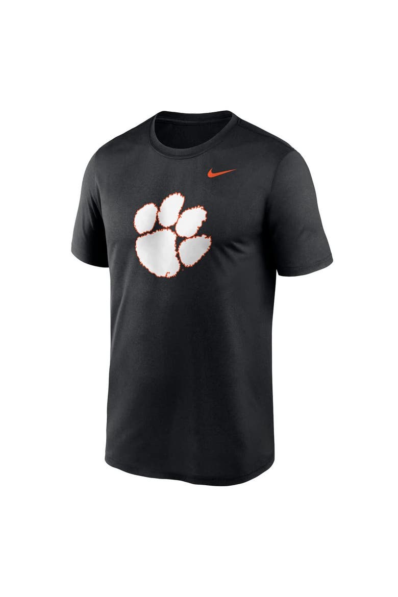 Men's Nike Black Clemson Tigers Color Pop Logo Legend T-Shirt, Alternate, color, Black