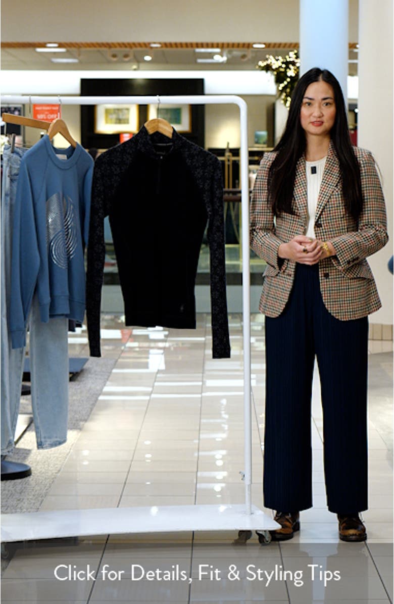 Classic Themal Merino Wool Base Layer Quarter Zip Top, sales video thumbnail