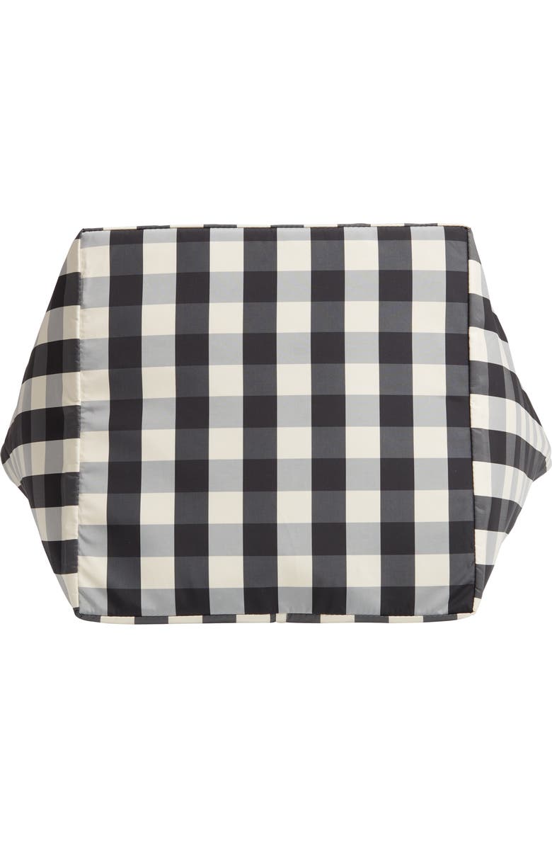 TRADEMARK Large Gingham Nylon Tote, Alternate, color,