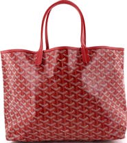 Pre-Owned Goyard Saint Louis Tote Coated Canvas PM