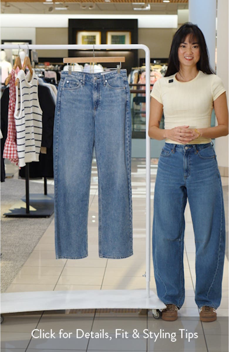Featherweight Logan Wide Leg Jeans, sales video thumbnail