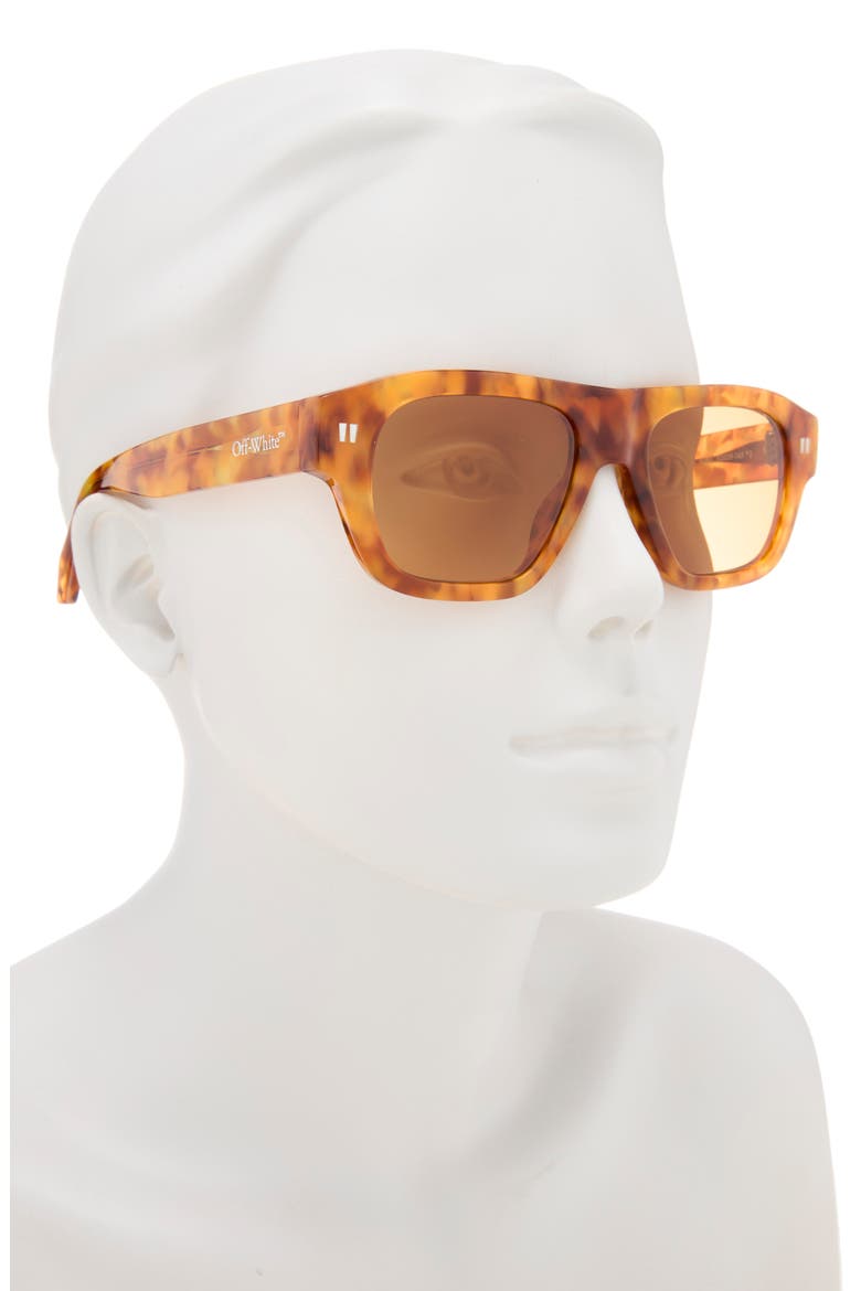 Providence 51mm Square Sunglasses, Alternate, color, LIGHT HAVANA CAM
