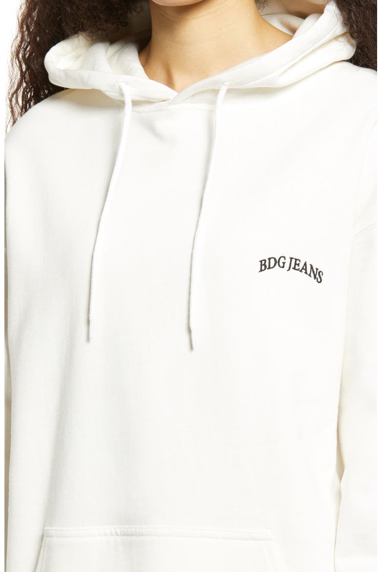 Longline Hoodie, Alternate, color, ECRU