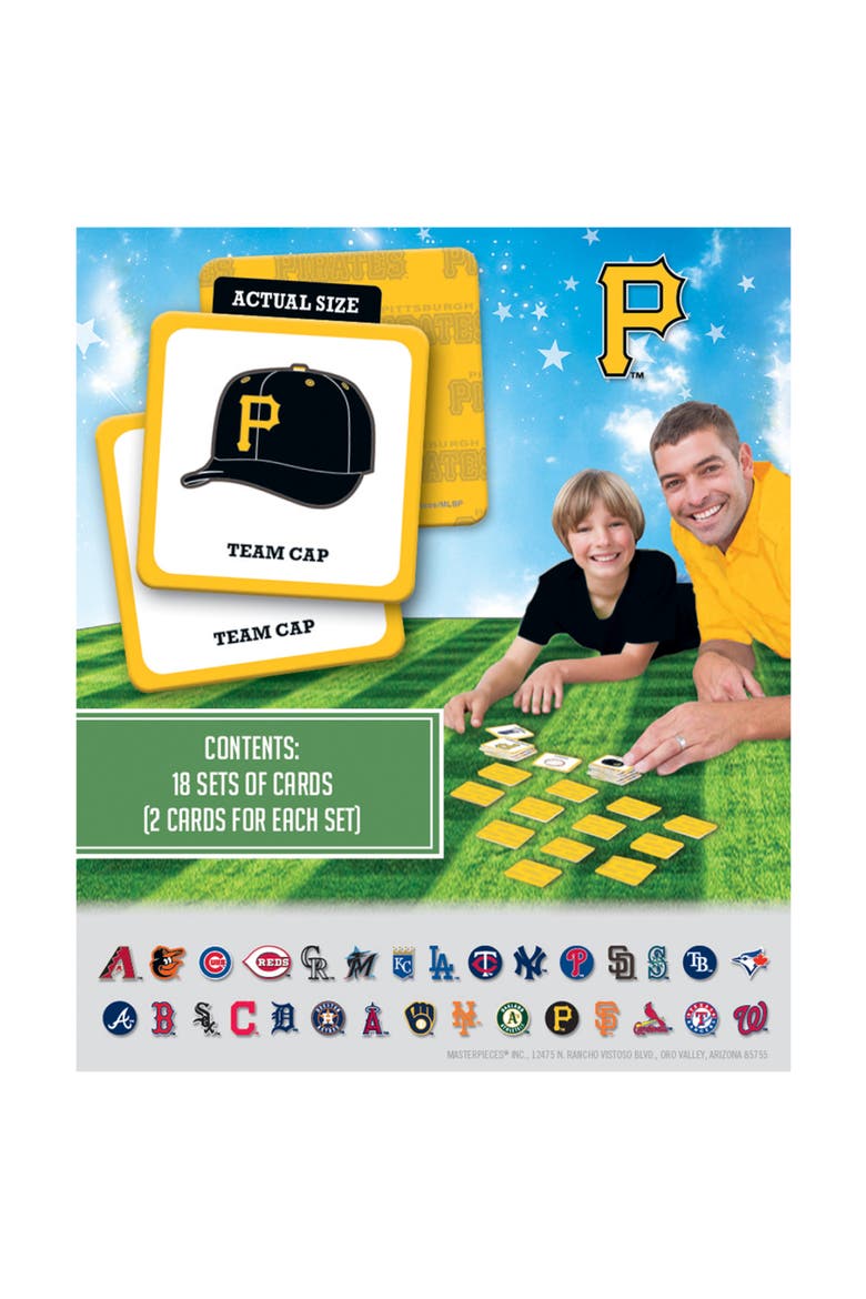 Pittsburgh Pirates Matching Game, Alternate, color, Multicolor