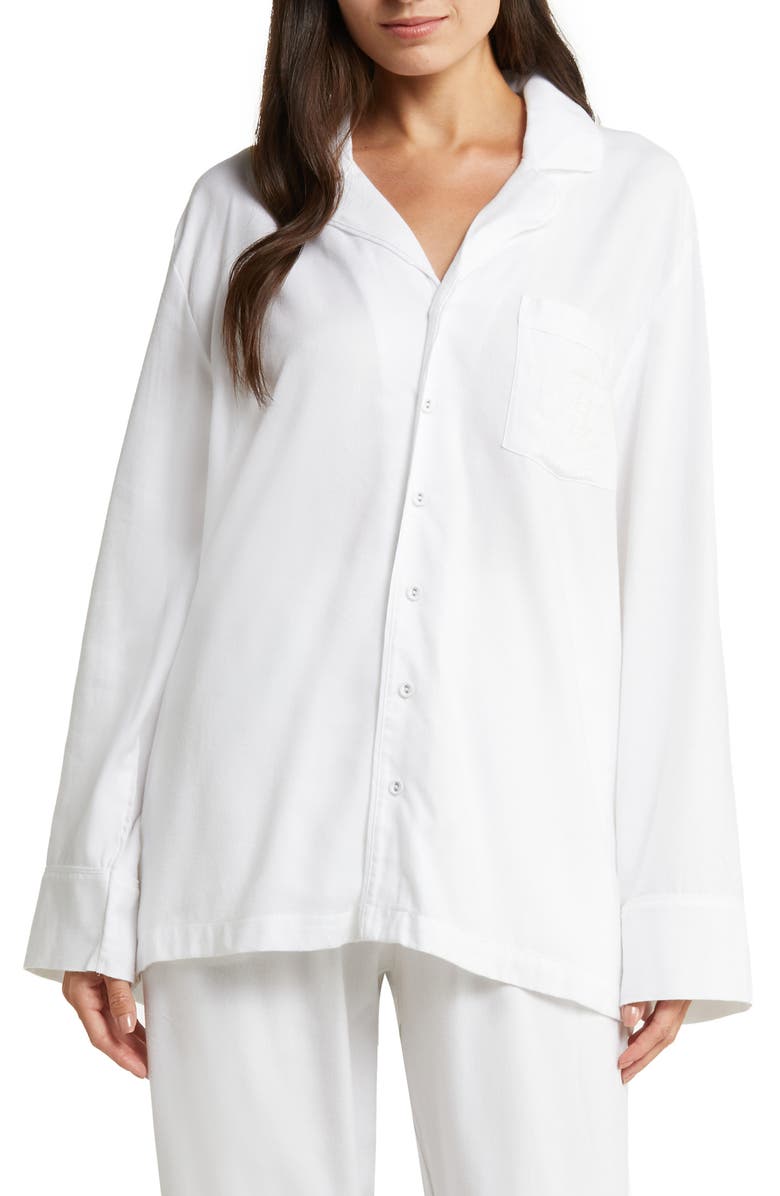 SKIMS Hotel SKIMS Button-Up Top, Main, color,