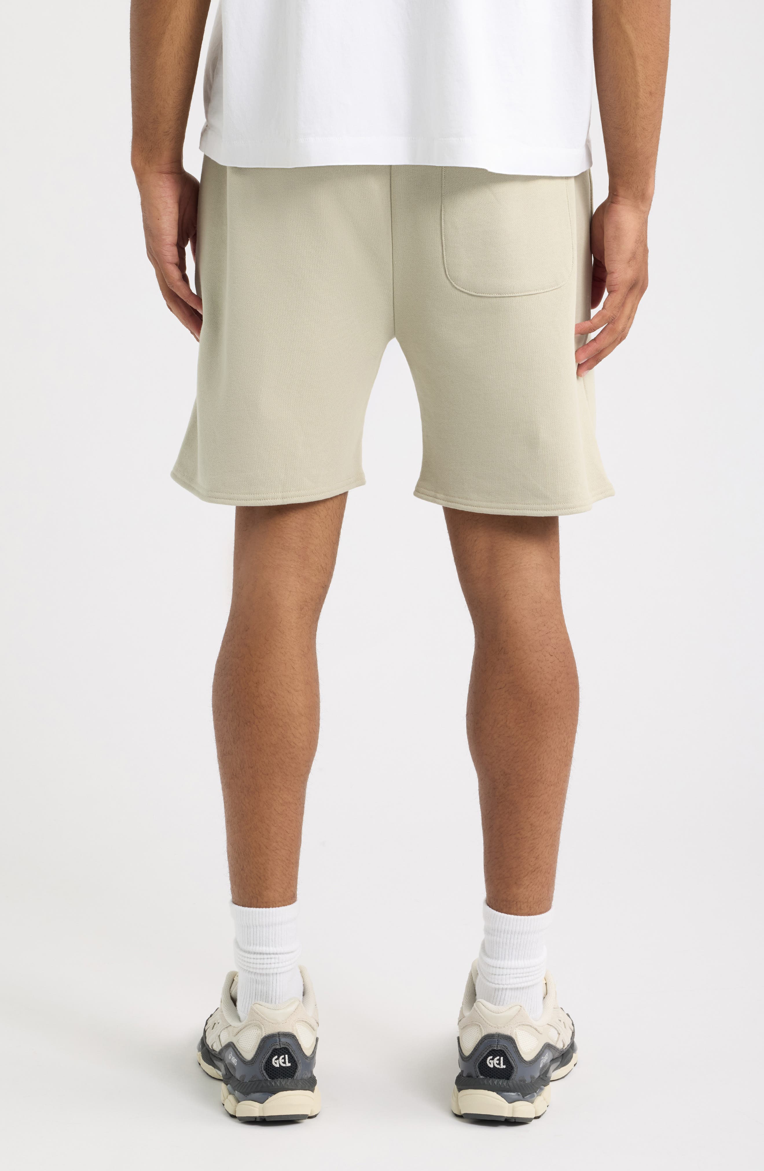 PAPER PLANES Script French Terry Shorts (Men) | Nordstrom