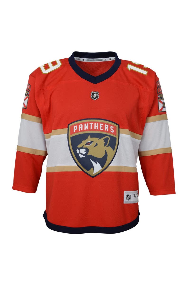 Outerstuff Youth Matthew Tkachuk Red Florida Panthers Home Replica Player Jersey, Alternate, color, 