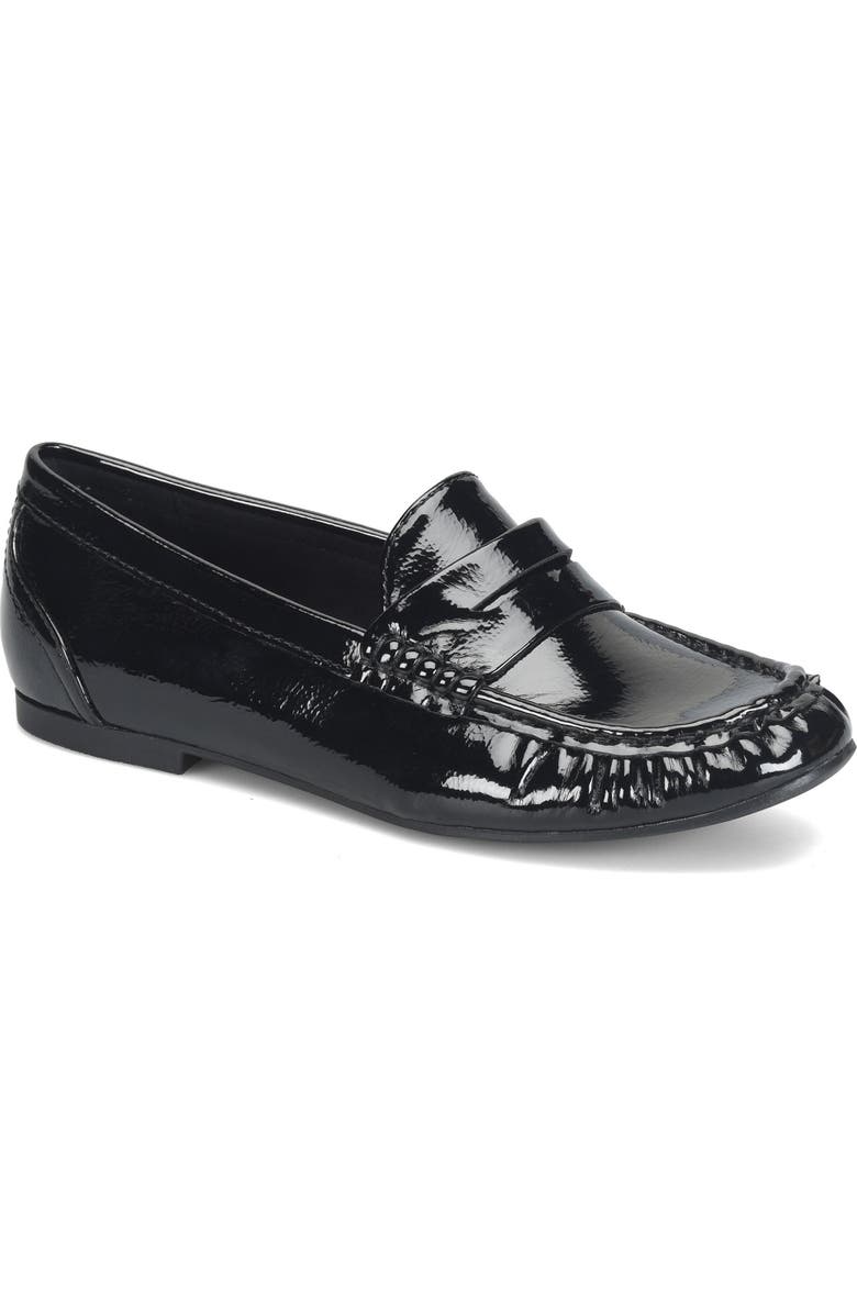 B O C BY BØRN Lyra Penny Loafer, Main, color, Black Patent