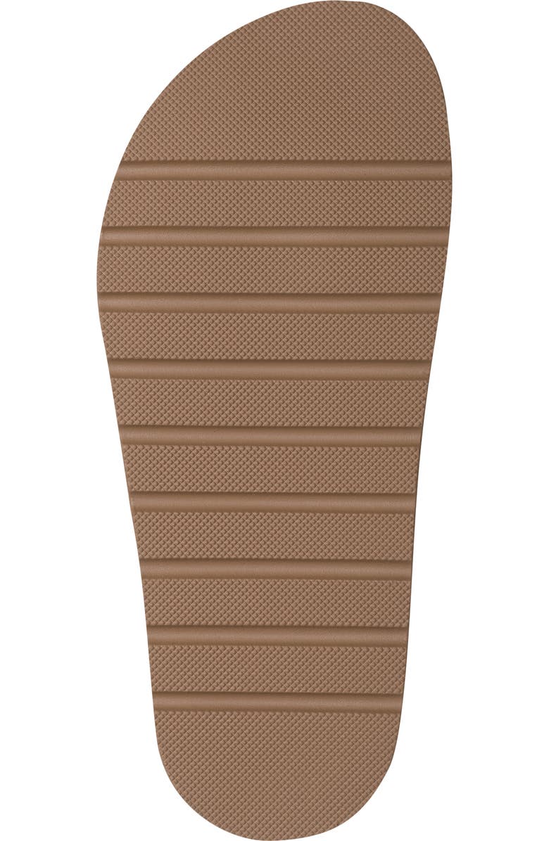 KARL LAGERFELD PARIS Hayze Fleur Flip Flop, Alternate, color, White Gold