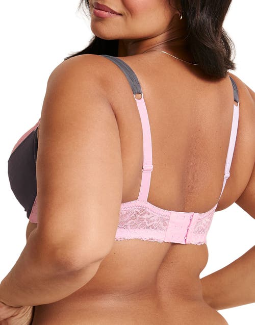 Adore Me Clairabella Contour Demi Bra In Pink
