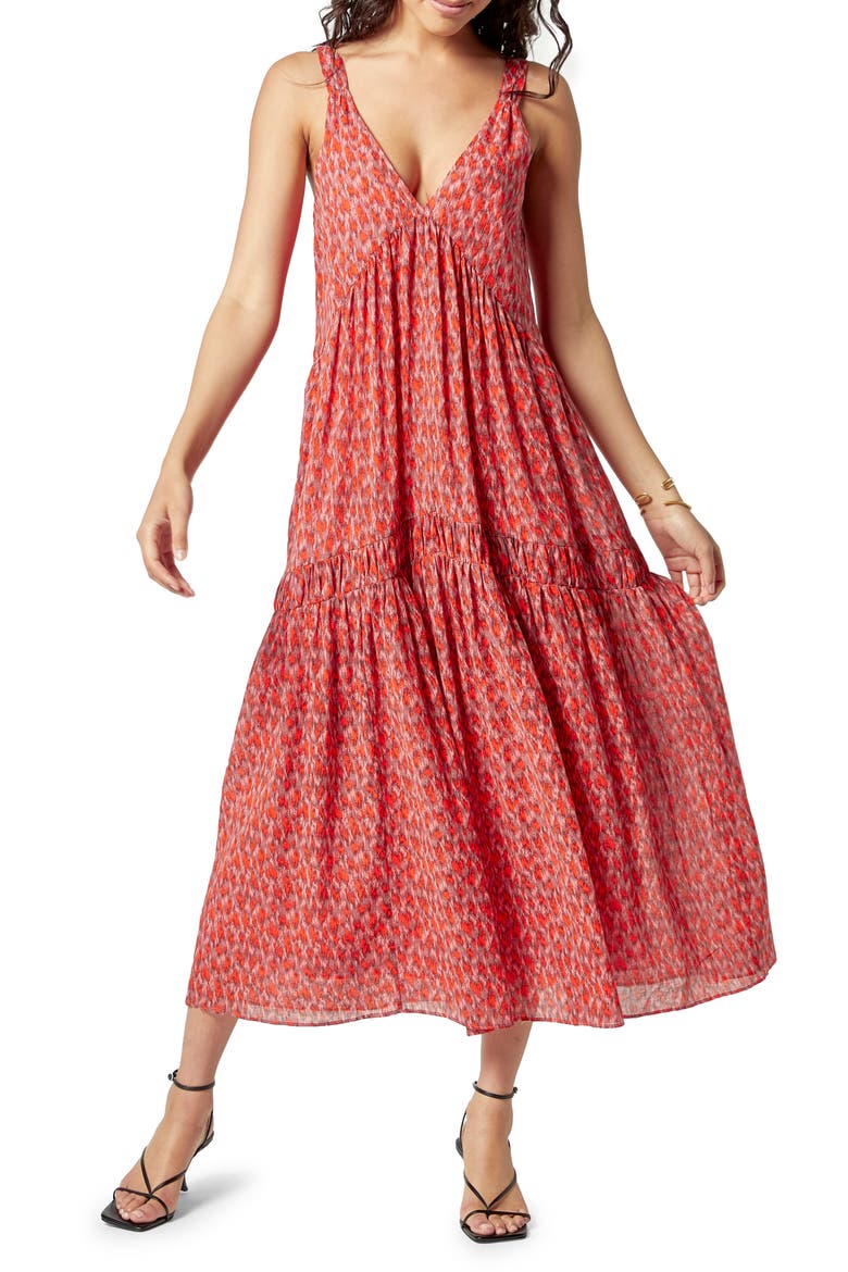 Bondi Sleeveless Maxi Dress, Main, color, TEA ROSE