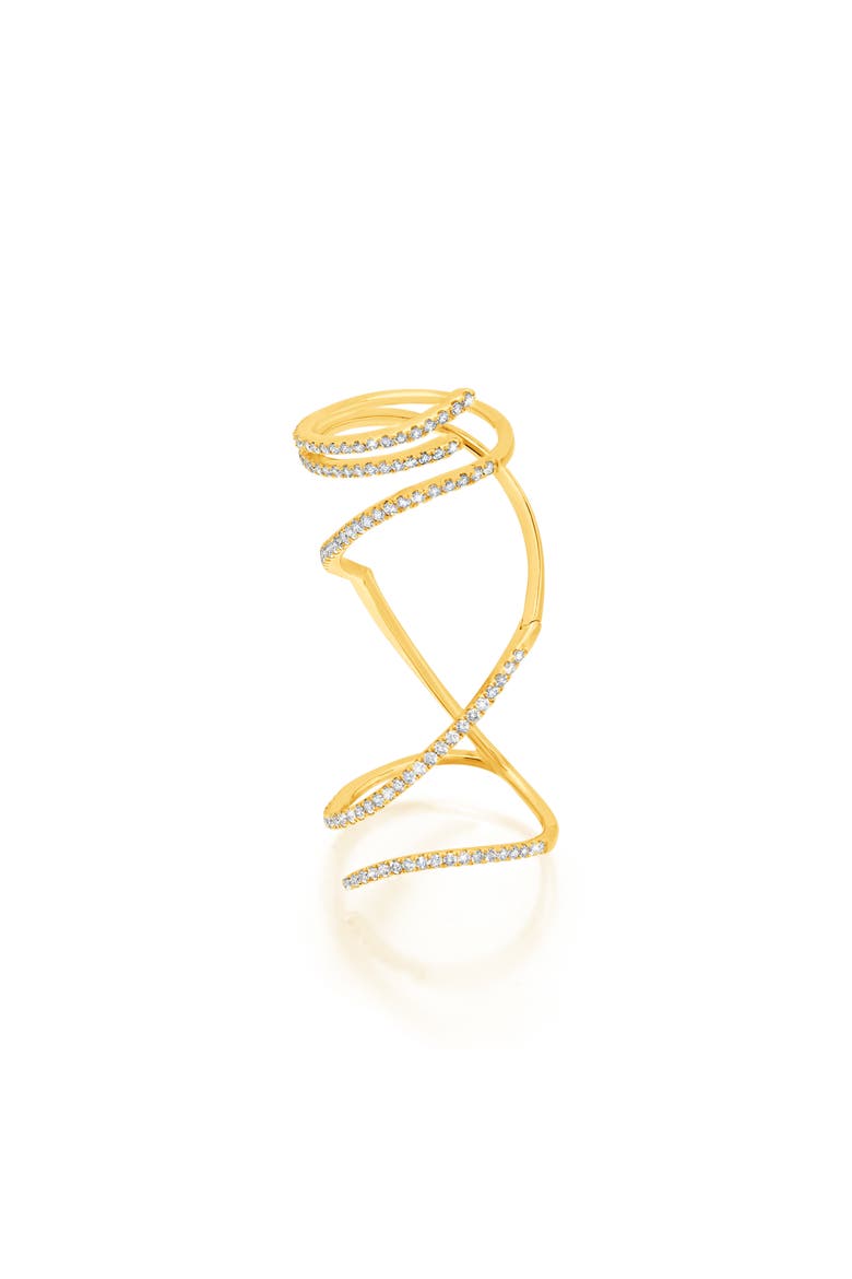 Mega Swirl Ring in Yellow, Main, color, Yellow Gold