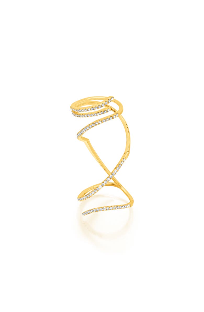 Graziela Mega Swirl Ring in Yellow, Main, color, Yellow Gold