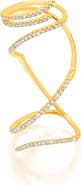 Graziela Mega Swirl Ring in Yellow