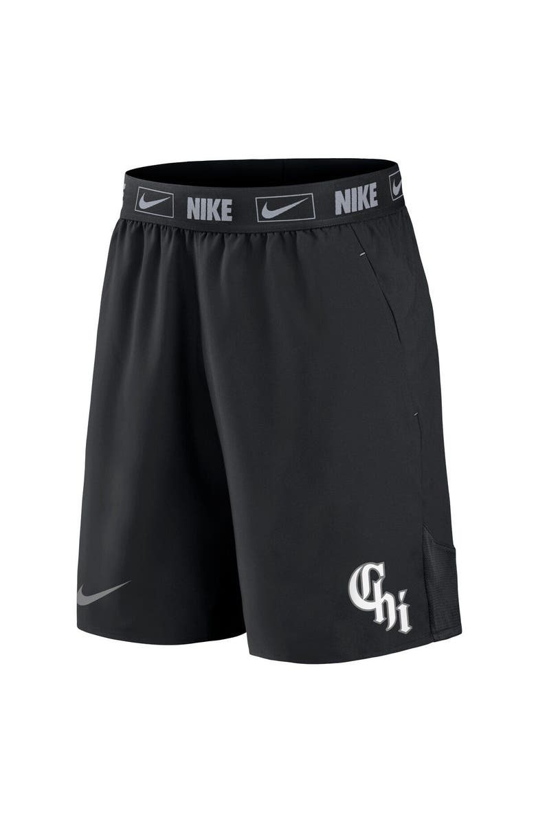 Nike Men's Nike  Black Chicago White Sox City Connect Performance Shorts, Alternate, color, 