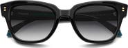 Polaroid 51mm Polarized Cat Eye Sunglasses