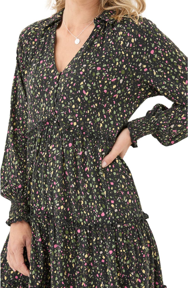 FatFace Women's Ivana Ditsy Marks Jersey Dress, Alternate, color, 