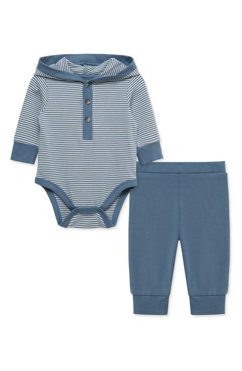 Kids' Hooded Bodysuit & Pants Set
