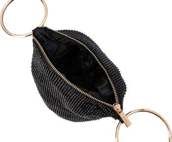 Olga Berg Ellie Crystal Mesh Bag | Nordstrom