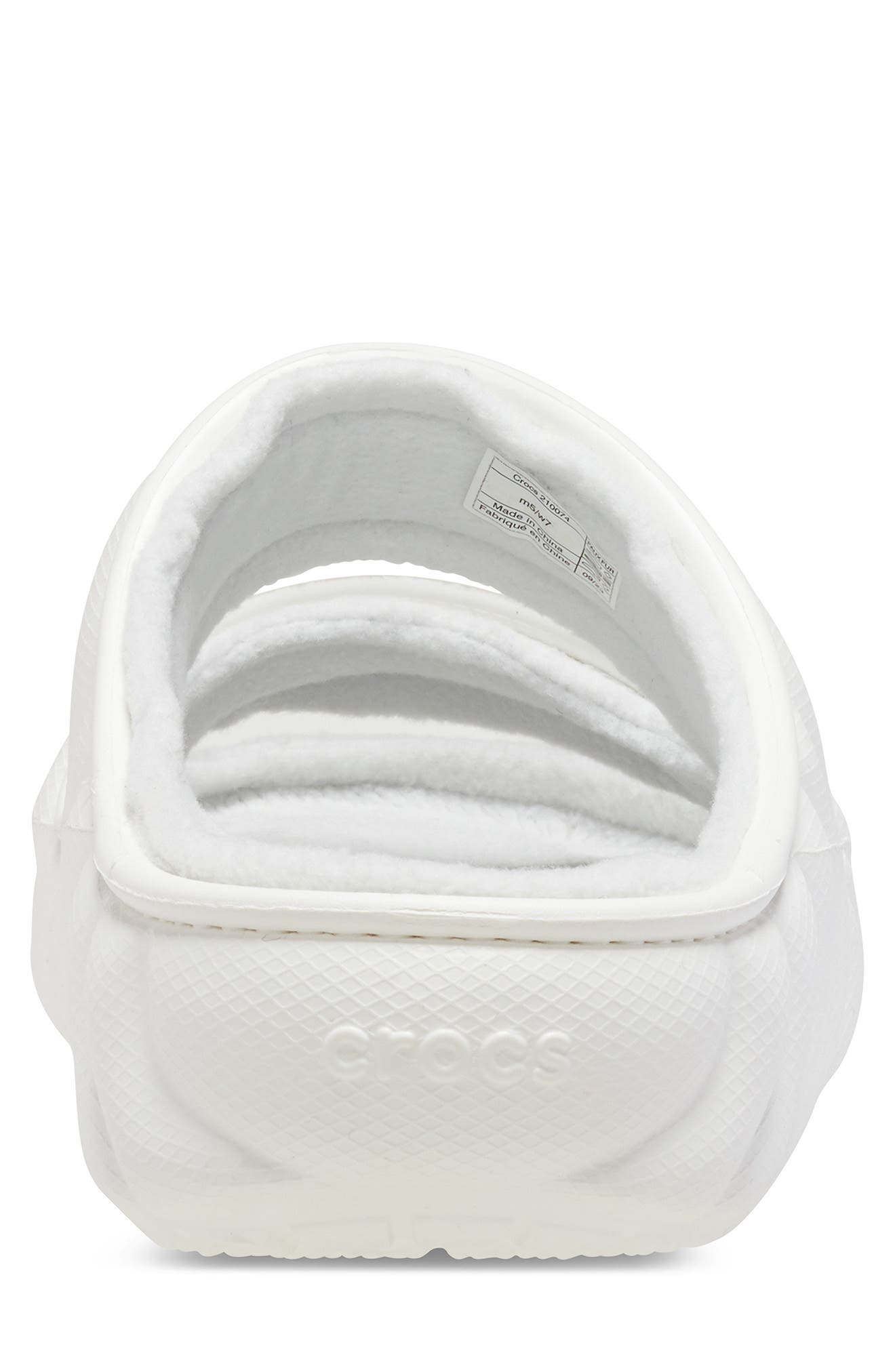 CROCS Classic Cozzzy Overpuff Slide Sandal, Alternate, color, 